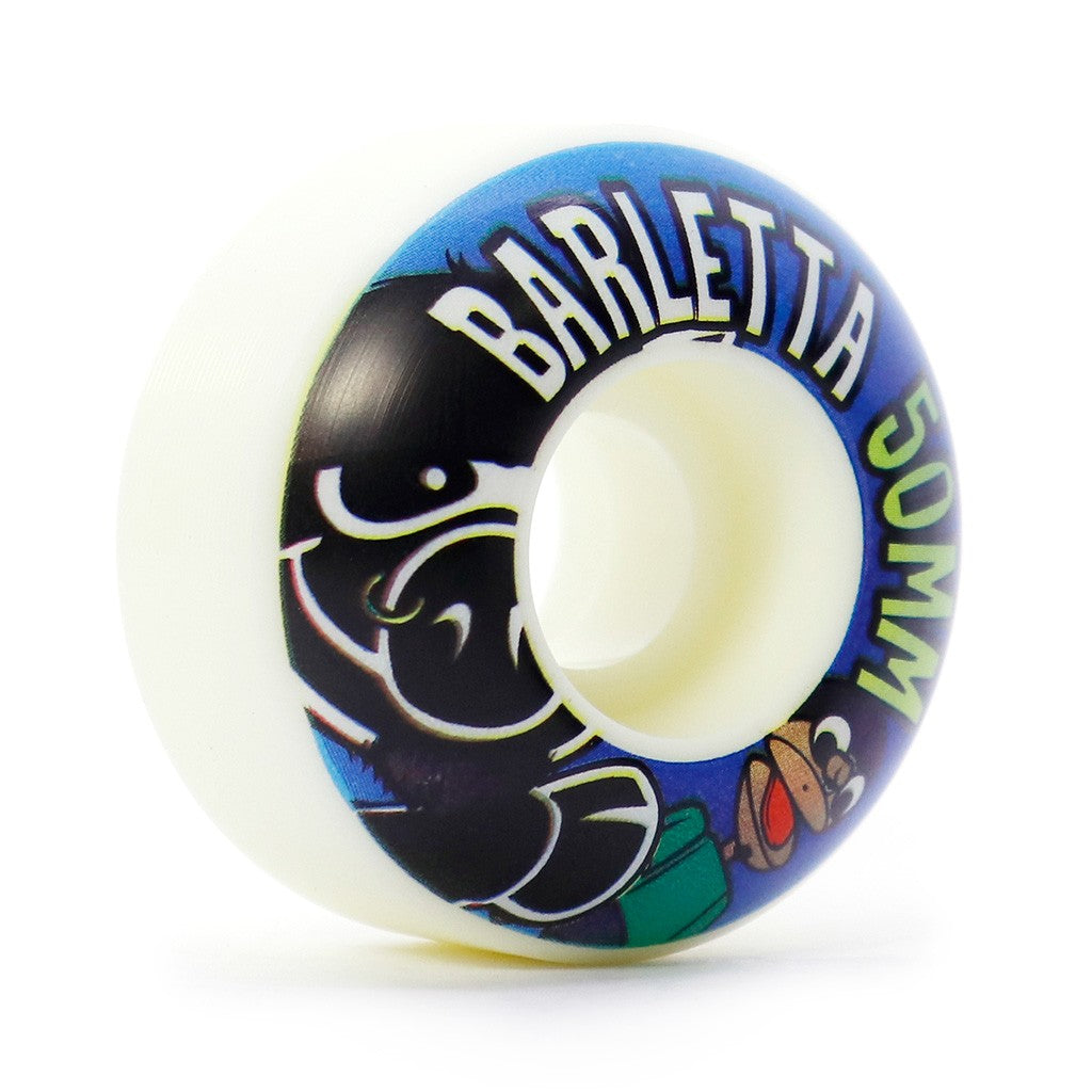 Roda Pig Wheels Barletta 50mm 101A - Branco / Azul