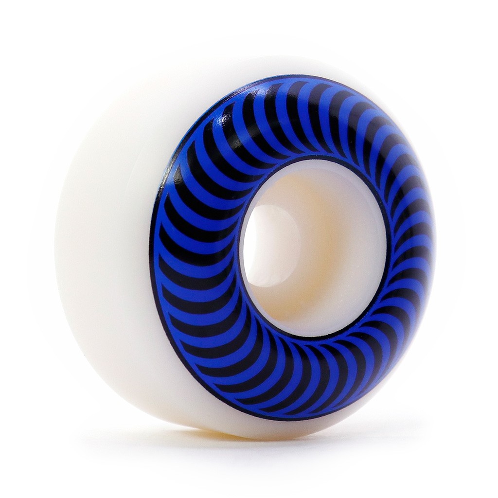 Roda Spitfire Wheels Classic 56mm 99A - Branco / Azul / Preto