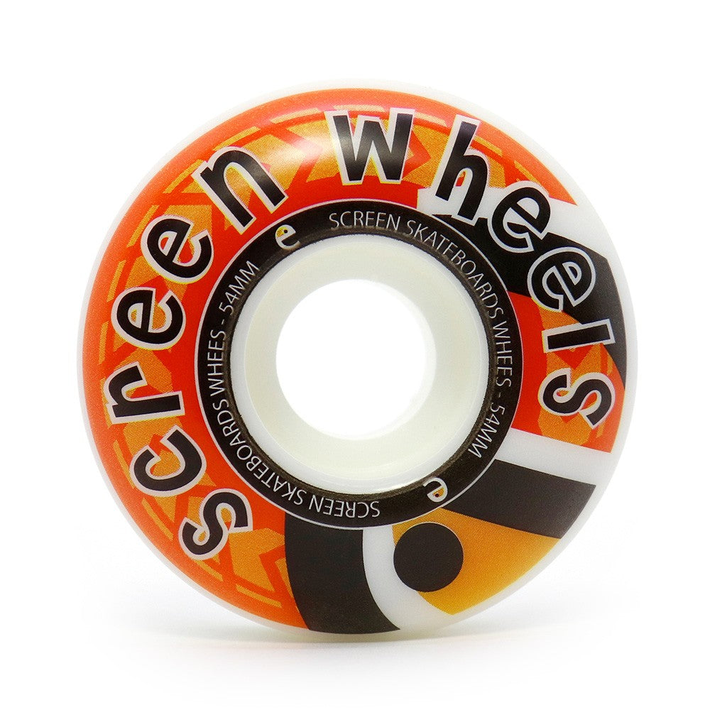 Roda Screen Skateboards Arrow 54mm - 99A - Branca