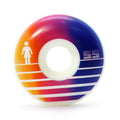 Roda Girl Skateboards Future OG Staple 55mm 99A - Branco / Laranja / Roxo