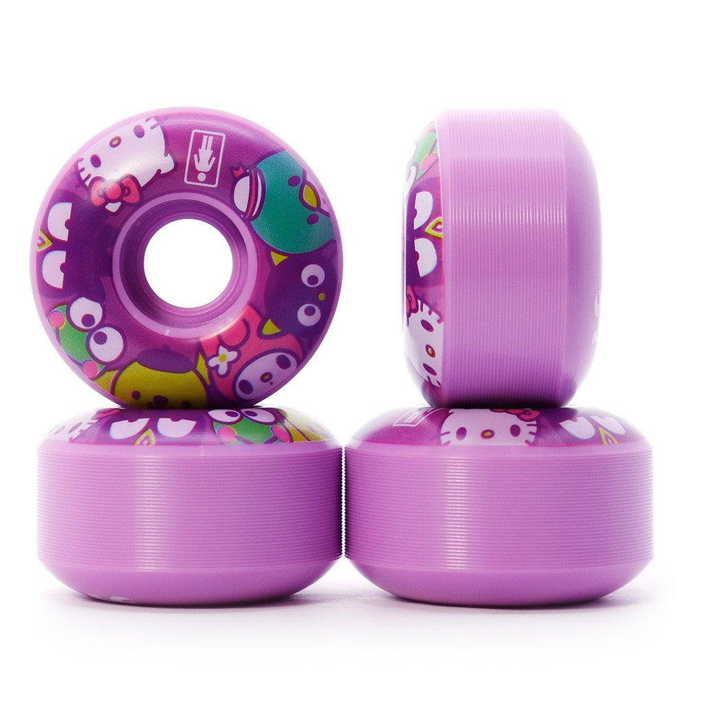 Roda Girl Skateboards Girl x Sanrio Friends 54mm 99A - Roxo