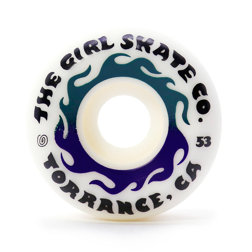 Roda Girl Skateboards GSSC Conical 53mm 99A - Branco