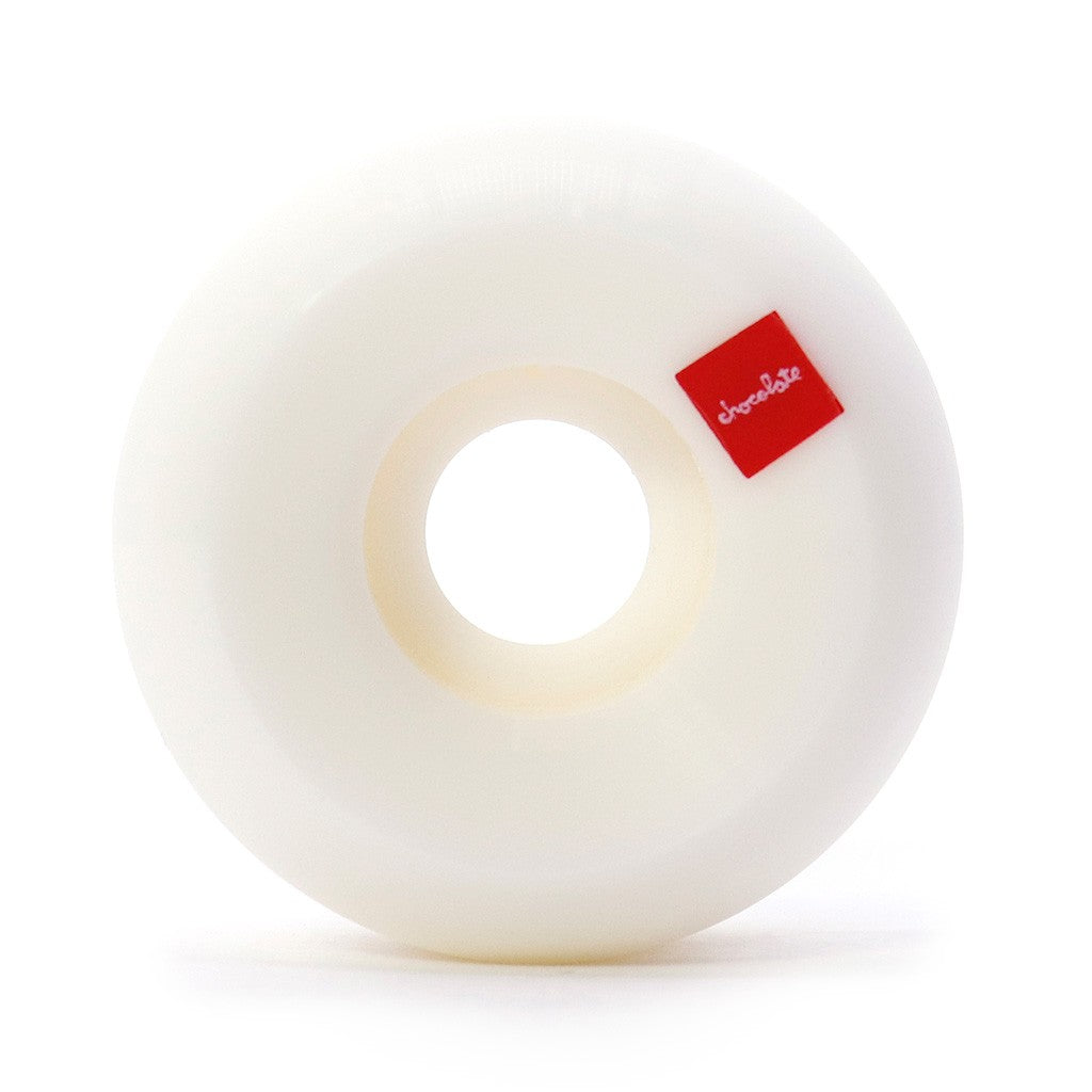 Roda Chocolate Skateboards Lost Chunk Conical 53mm 99A - Branco / Preto