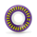 Roda Girl Skateboards Repeater 52mm 99A - Branco / Roxo / Amarelo