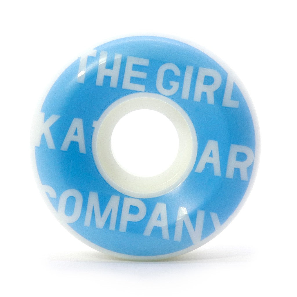 Roda Girl Skateboards Sans Conical 54mm 99A - Branco / Azul