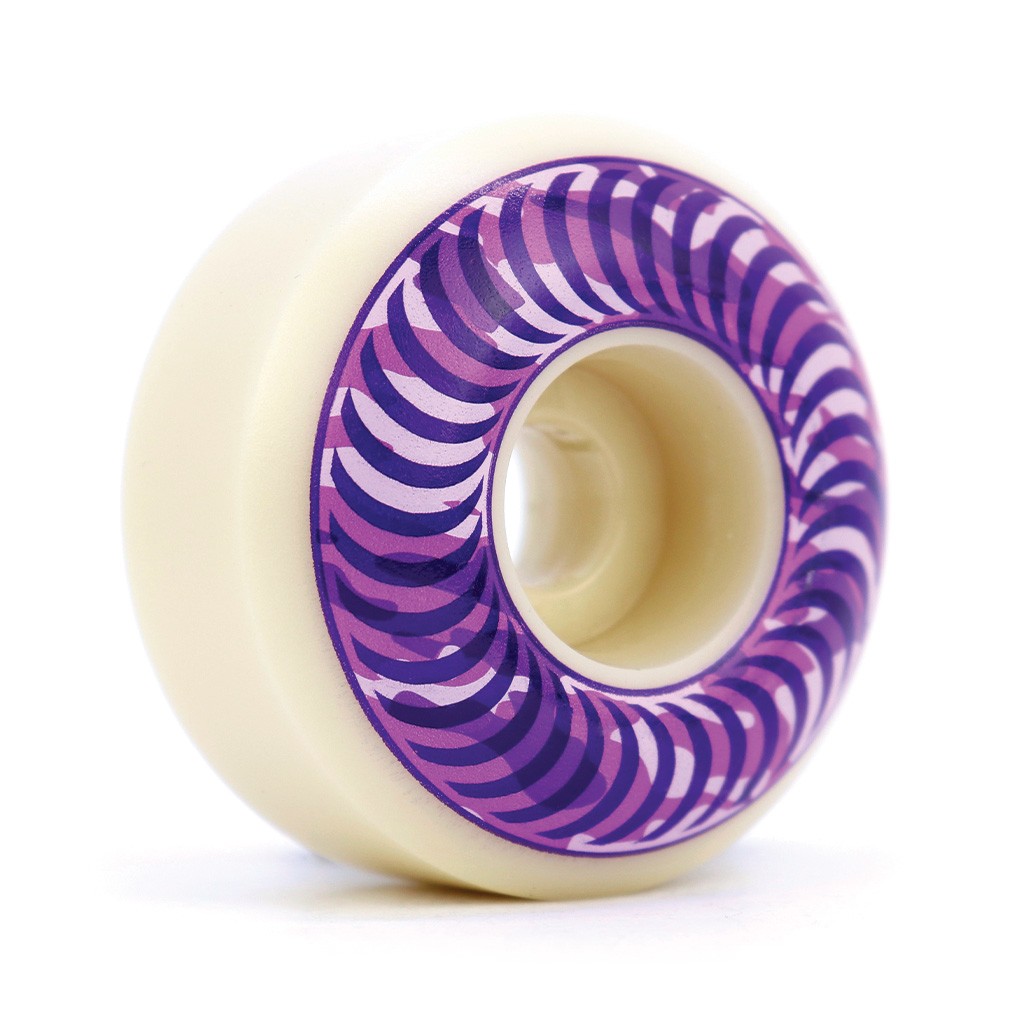 Roda Spitfire Wheels Classic Formula Four 58mm - 99DU - Bege Claro / Roxo