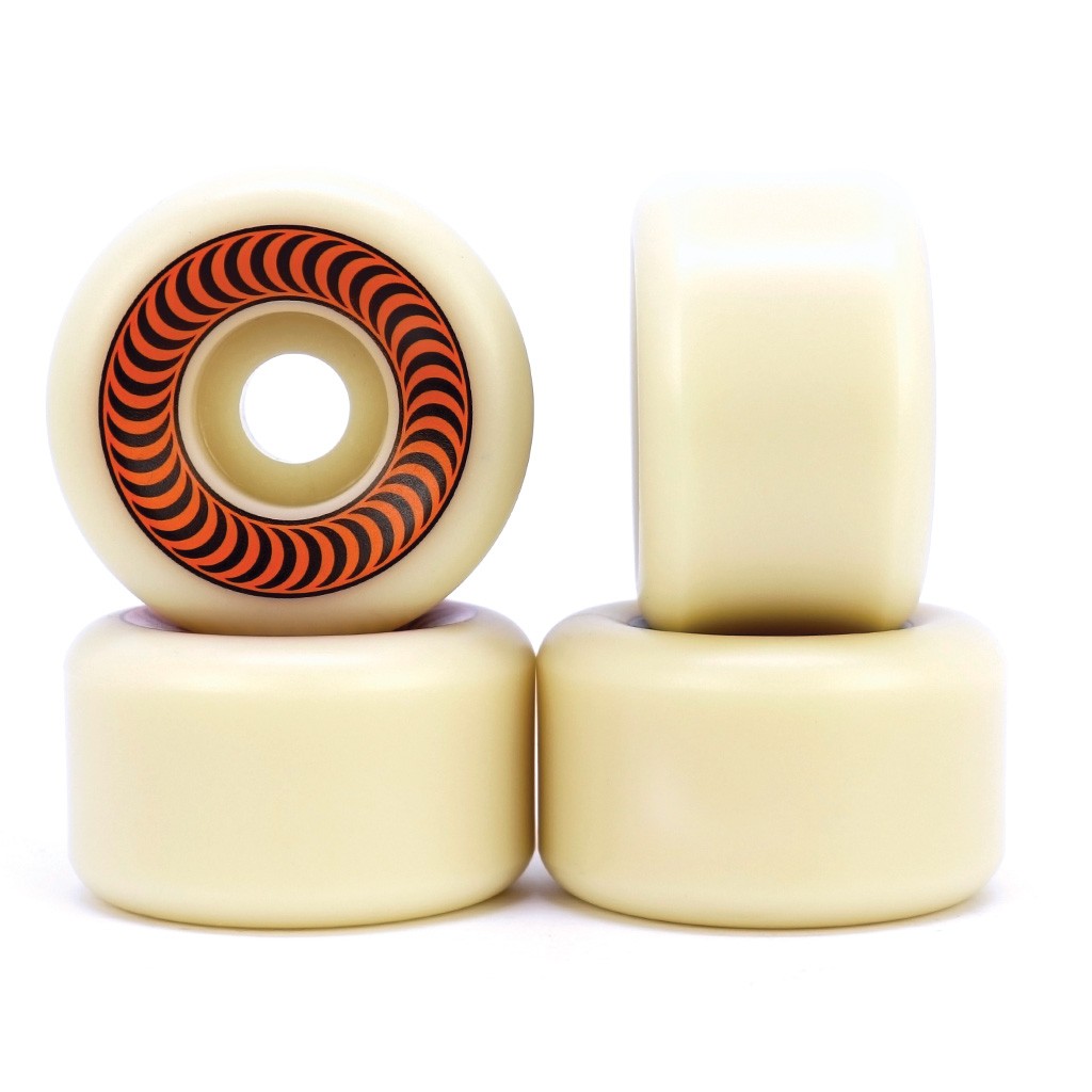 Roda Spitfire Wheels OG Classic Formula Four 53mm - 99DU - Bege Claro / Preto / Laranja