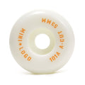 Roda Mini-Logo A-cut 53mm - 101A - Branco / Laranja