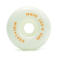 Roda Mini-Logo A-cut 54mm - 101A - Branco / Laranja