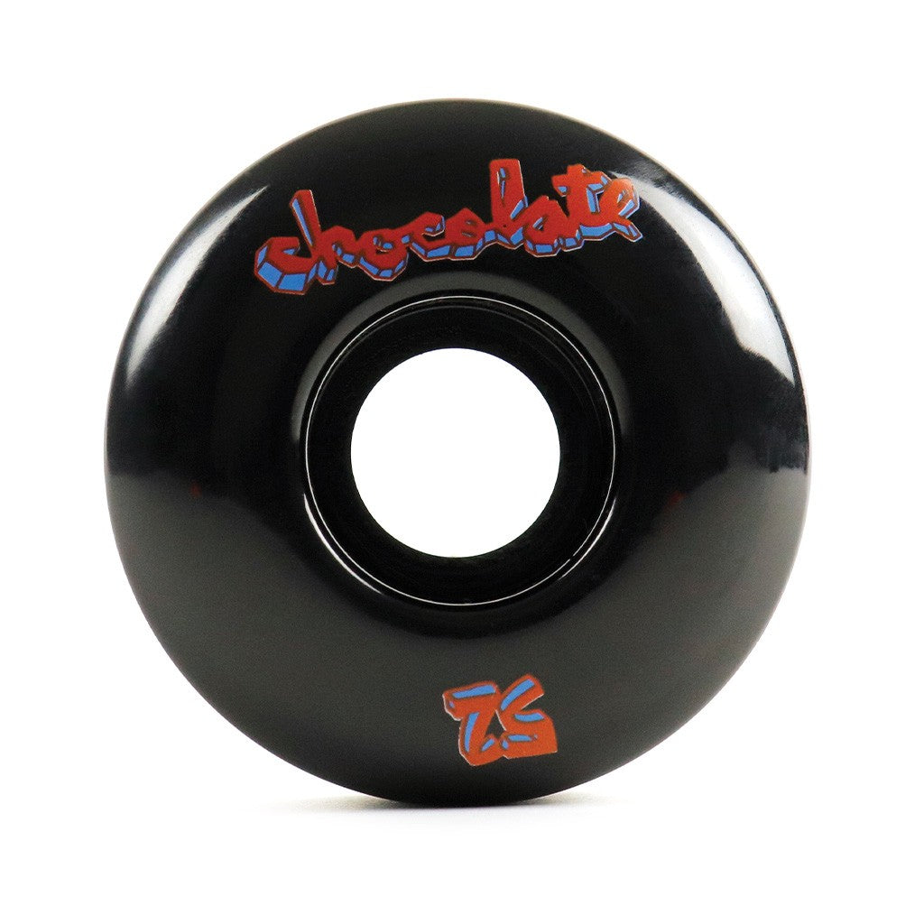 Roda Chocolate Skateboards Lifted Chunk 52mm - 99A - Preta / Vermelho / Azul