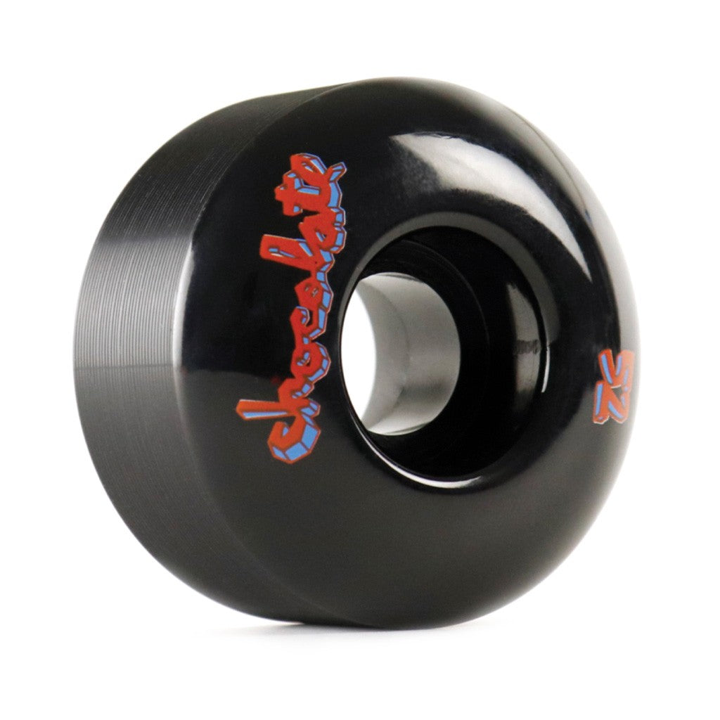 Roda Chocolate Skateboards Lifted Chunk 52mm - 99A - Preta / Vermelho / Azul