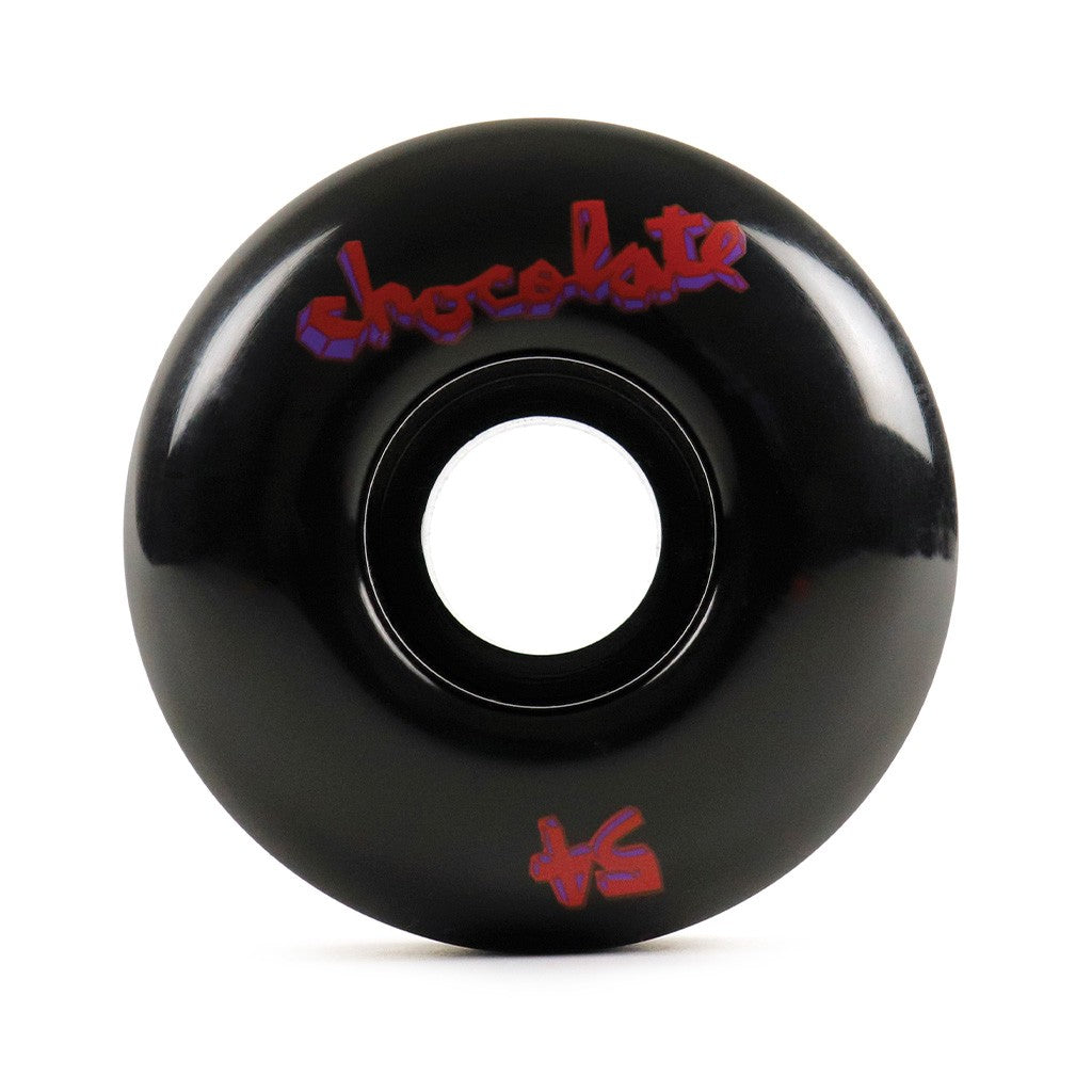 Roda Chocolate Skateboards Lifted Chunk 54mm - 99A - Preto / Vermelho / Azul
