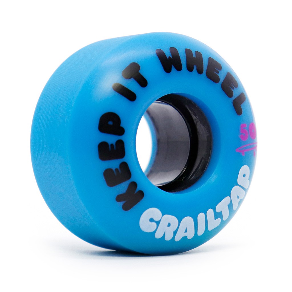 Roda Crailtap Keep It 50mm - 86A - Mesma Azul / Verde