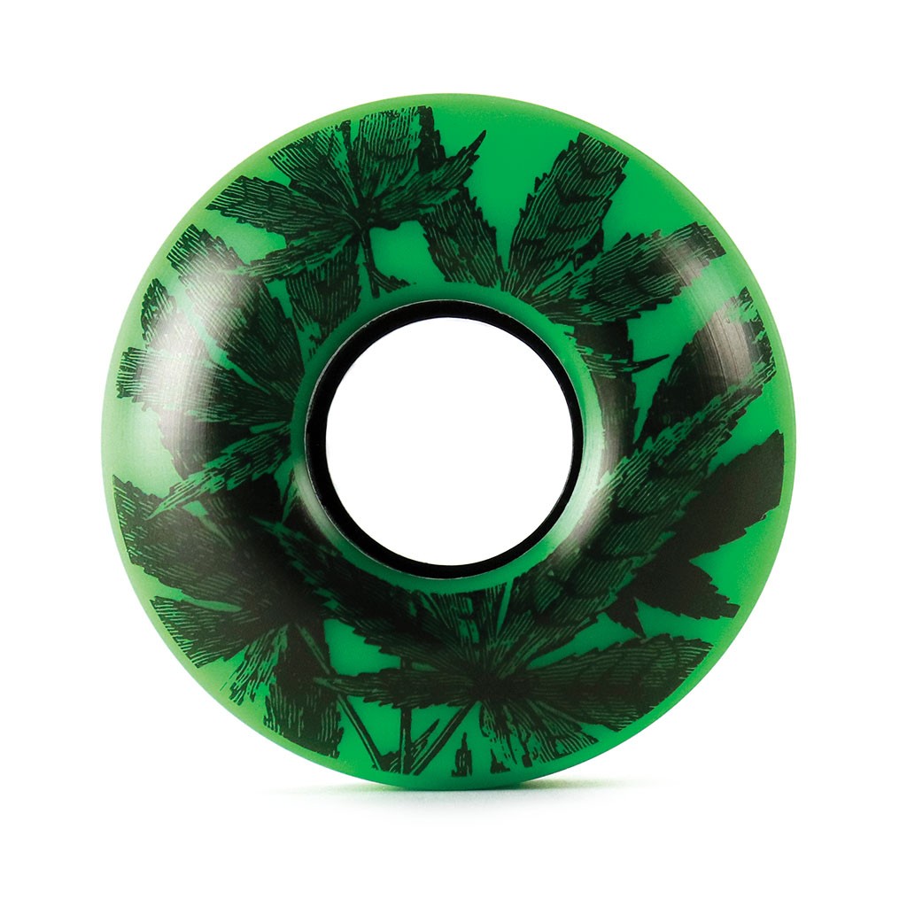 Roda Girl Skateboards Smoke Session Cruiser 56mm - 85A - Verde / Preto