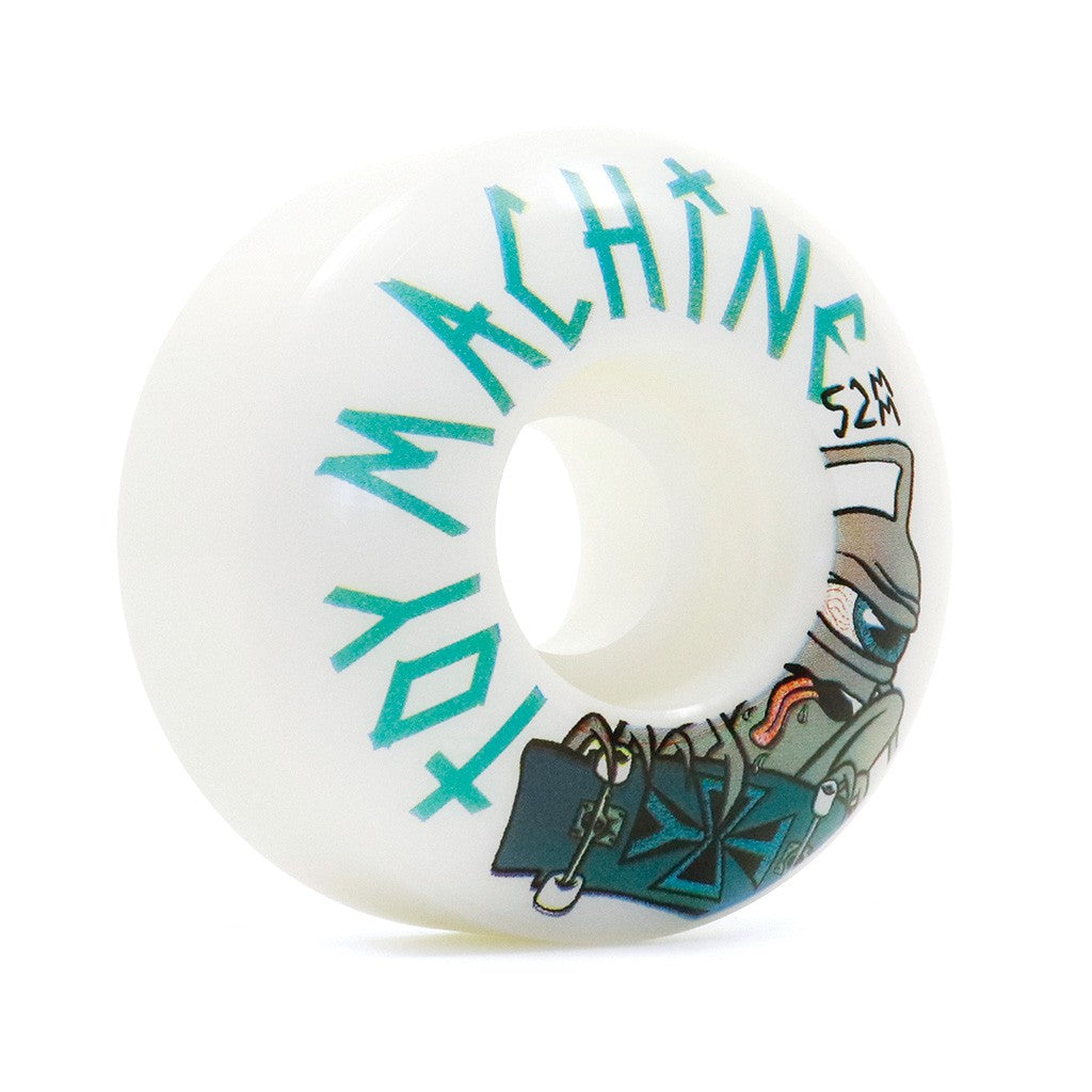 Roda Toy Machine Sect Skater 52mm - 99A - Branco / Cinza