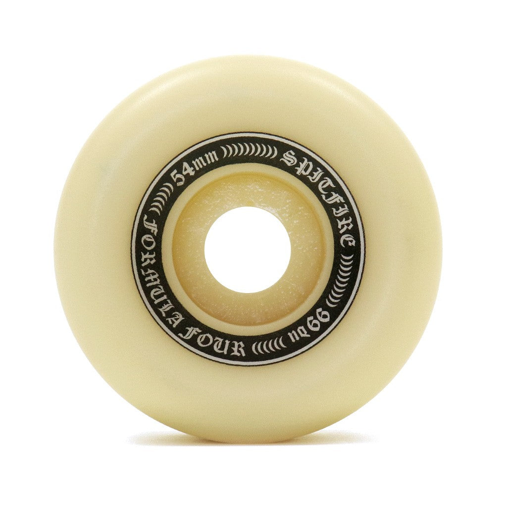 Roda Spitfire Wheels OG Classic Formula Four 54mm - 99DU - Bege / Preto / Prata