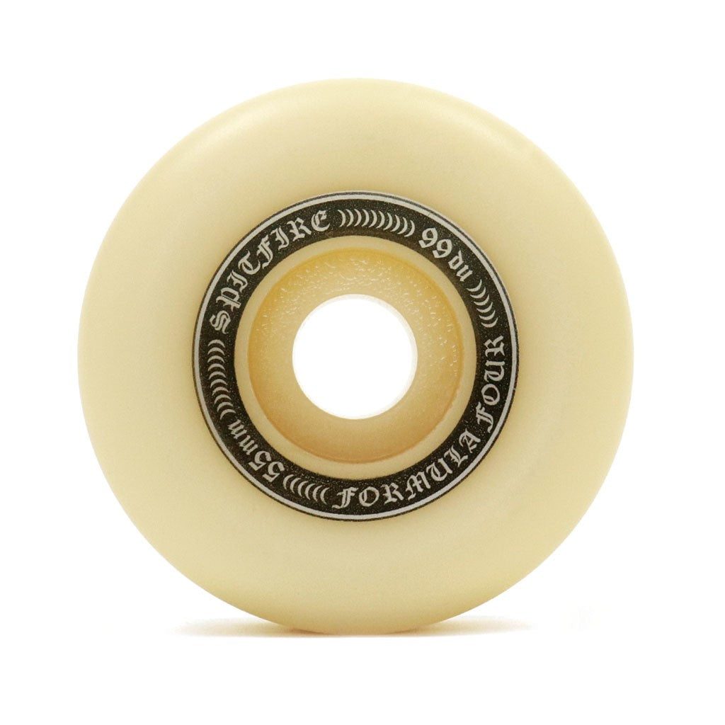 Roda Spitfire Wheels OG Classic Formula Four 55mm - 99DU - Bege / Preto / Amarelo