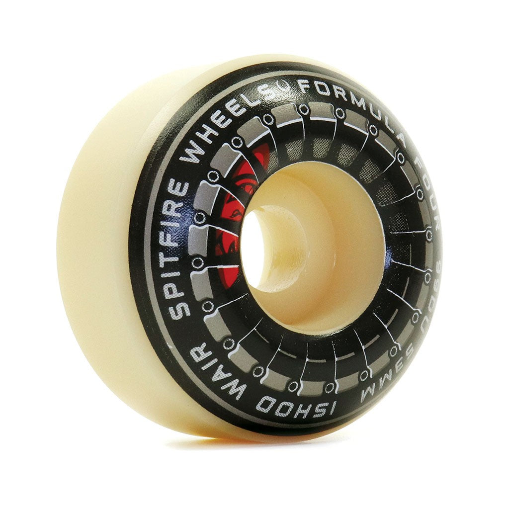 Roda Spitfire Wheels Ishod Wair Classic Formula Four 53mm - 99DU - Bege Claro / Preto / Cinza