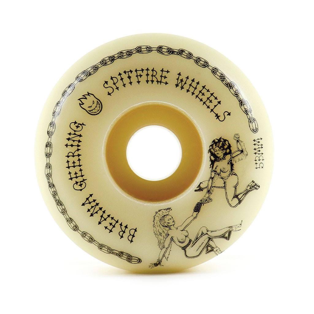 Roda Spitfire Wheels Breana Geering Conical Full 53mm - 99DU - Bege Claro
