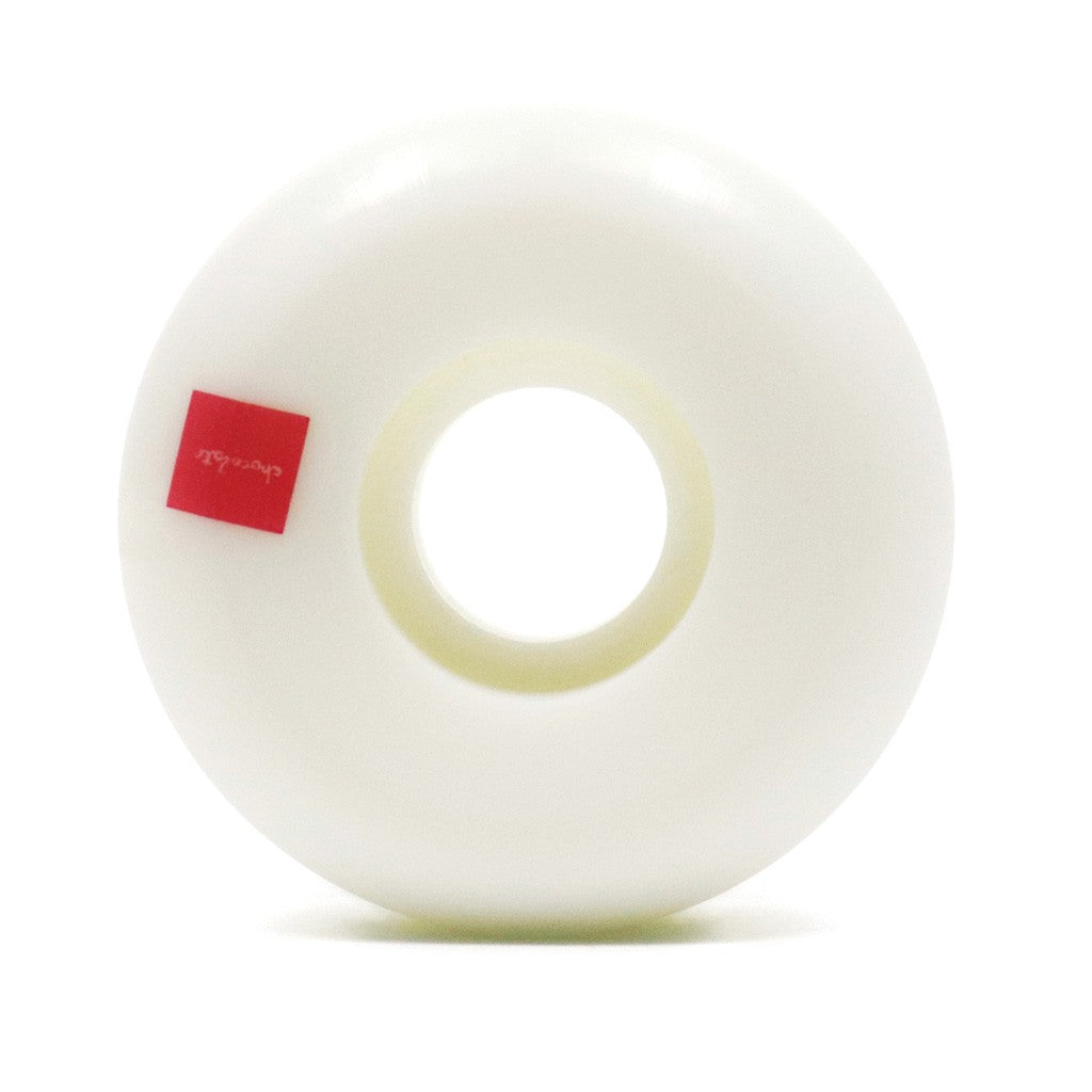 Roda Chocolate Skateboards Bandana Conical 51mm - 99A - Branco / Preto
