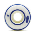 Roda Girl Skateboards Boarder OG Staple 51mm - 99A - Branco / Azul