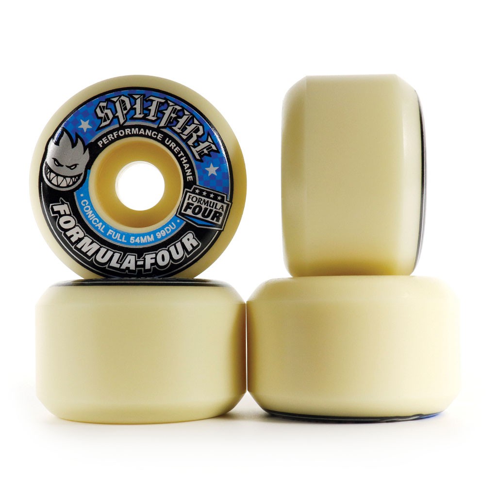 Roda Spitfire Wheels Conical Full Formula Four 54mm - 99DU - Bege Claro