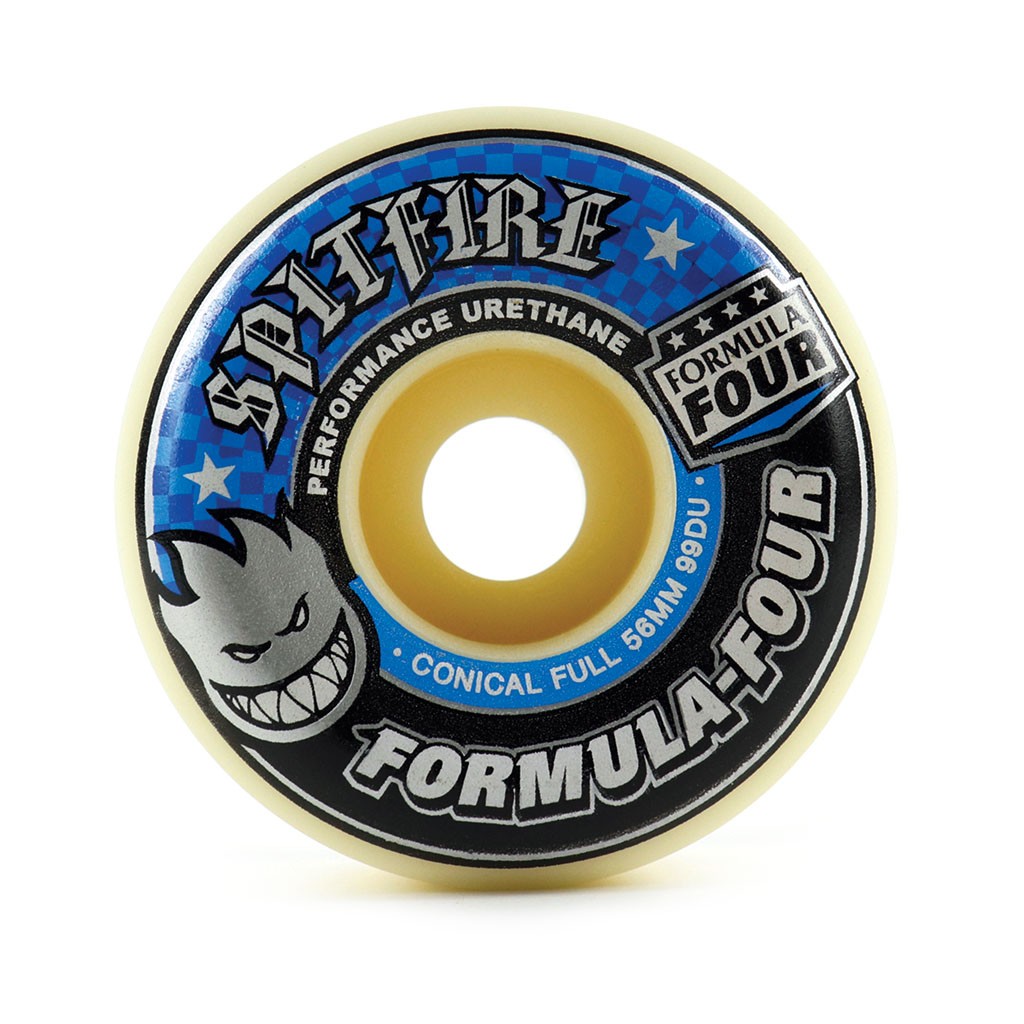 Roda Spitfire Wheels Conical Full Formula Four 56mm - 99DU - Bege Claro