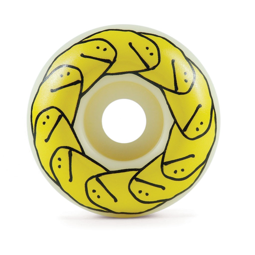 Roda Spitfire Wheels Gonz Schmoos Classic Formula Four 52mm - 99A - Natural / Amarelo