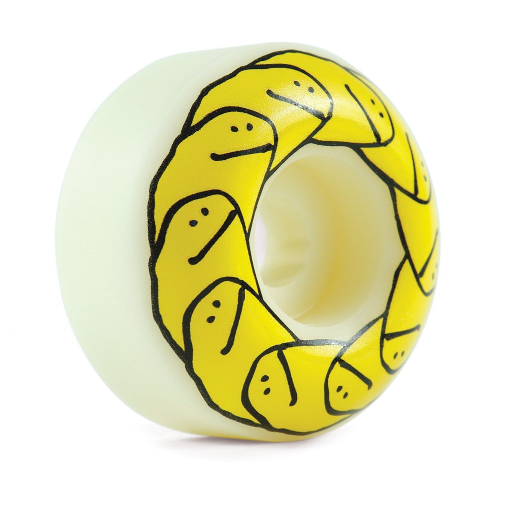 Roda Spitfire Wheels Gonz Schmoos Classic Formula Four 52mm - 99A - Natural / Amarelo