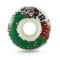 Roda Pig Wheels Swine Flu 54mm - 101A - Branco / Verde / Vermelho