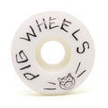 Roda Pig Wheels Scribble Proline 53mm - 101A - Branco / Preto