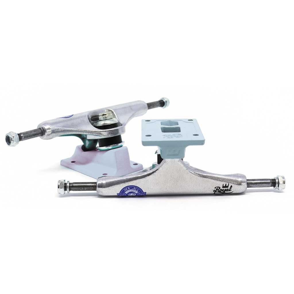 Truck Royal Trucks The Royal Mini Crown - Metal / Azul Claro