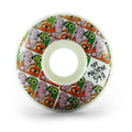 Roda Toy Machine Sect Pattern 54mm - 99A - Branca / Laranja