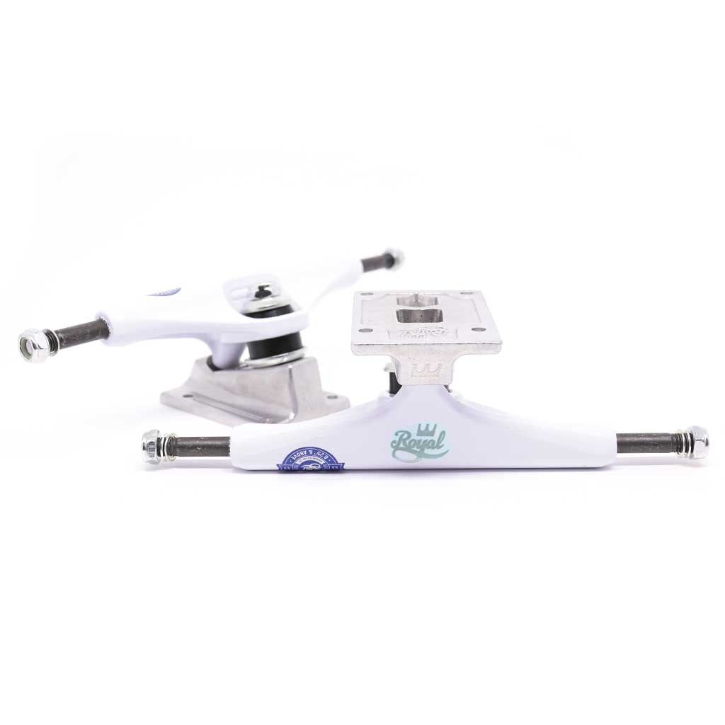 Truck Royal Trucks The Royal Classic Crown - Branco / Metal