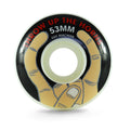 Roda Toy Machine Horns 53mm - 99A - Branco / Preto