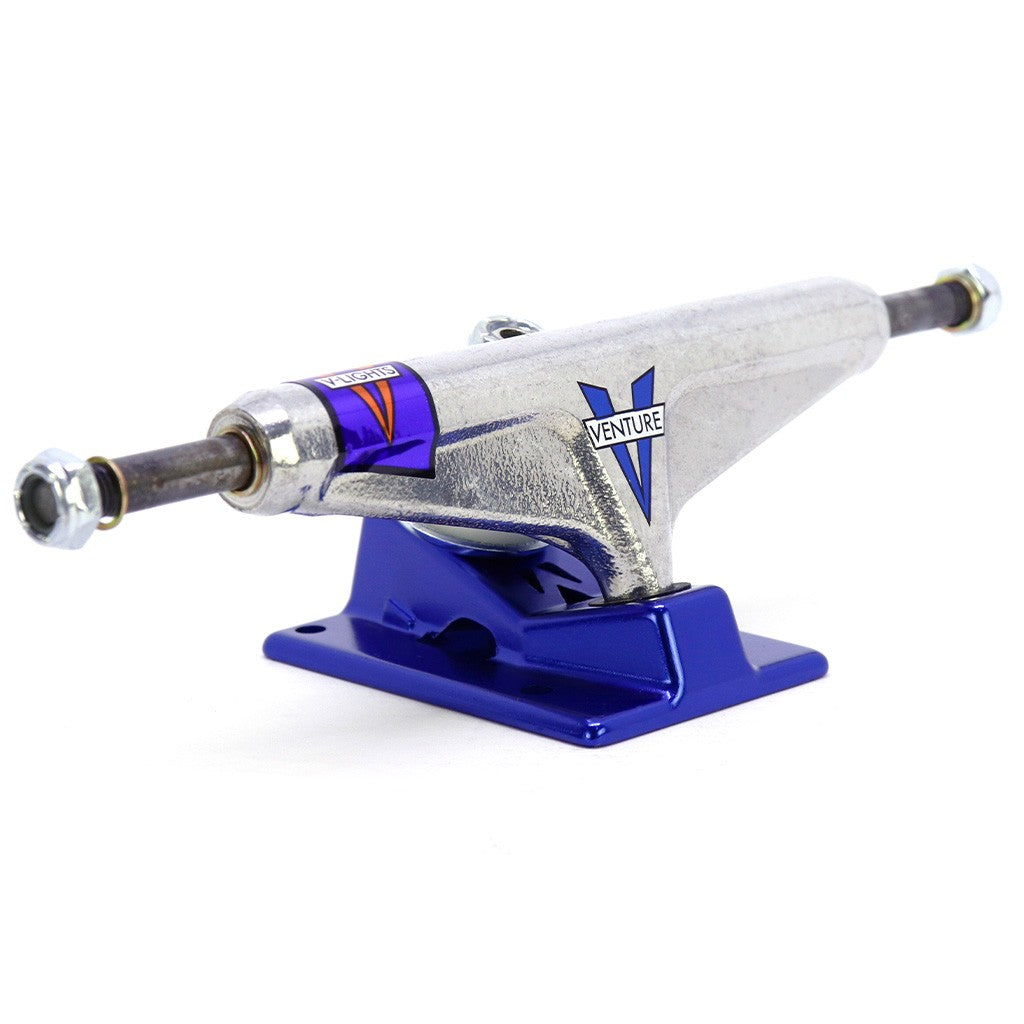Truck Venture Trucks V-Lights Polished L - Prata / Azul / Prata