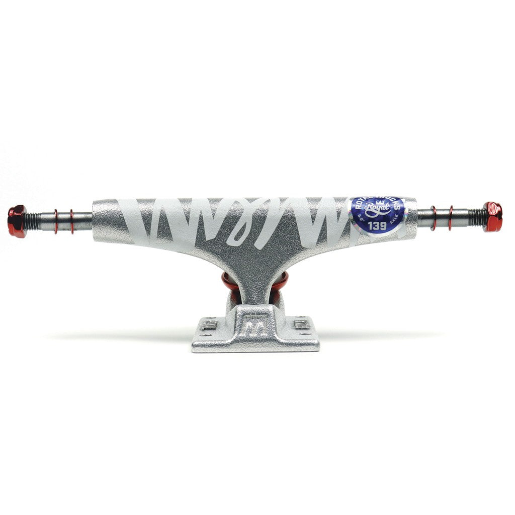 Truck Royal Trucks The Royal Alvarez Pro - Cinza / Branco / Vermelho