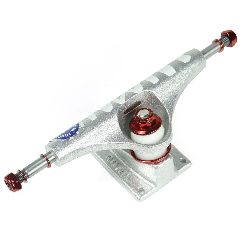 Truck Royal Trucks The Royal Alvarez Pro - Cinza / Branco / Vermelho