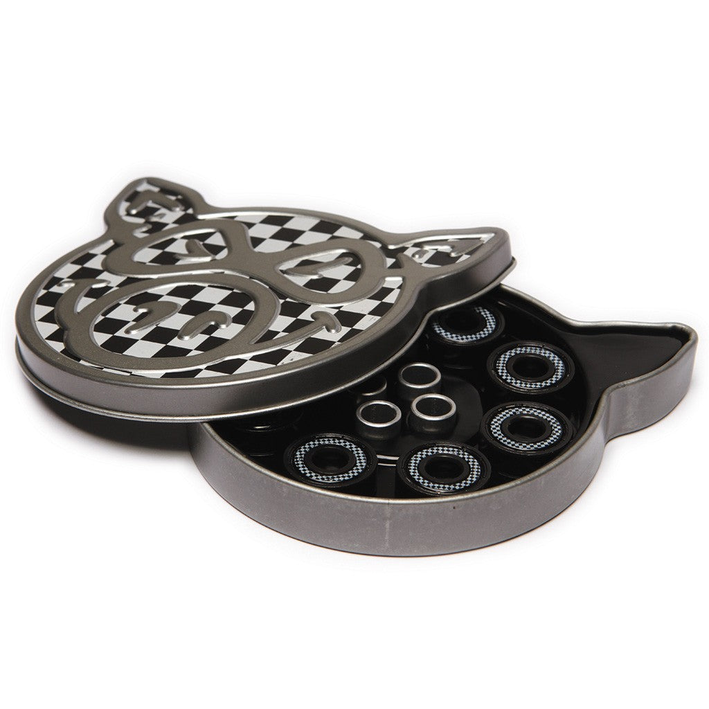 Rolamento Pig Wheels Checks - Preto / Branco