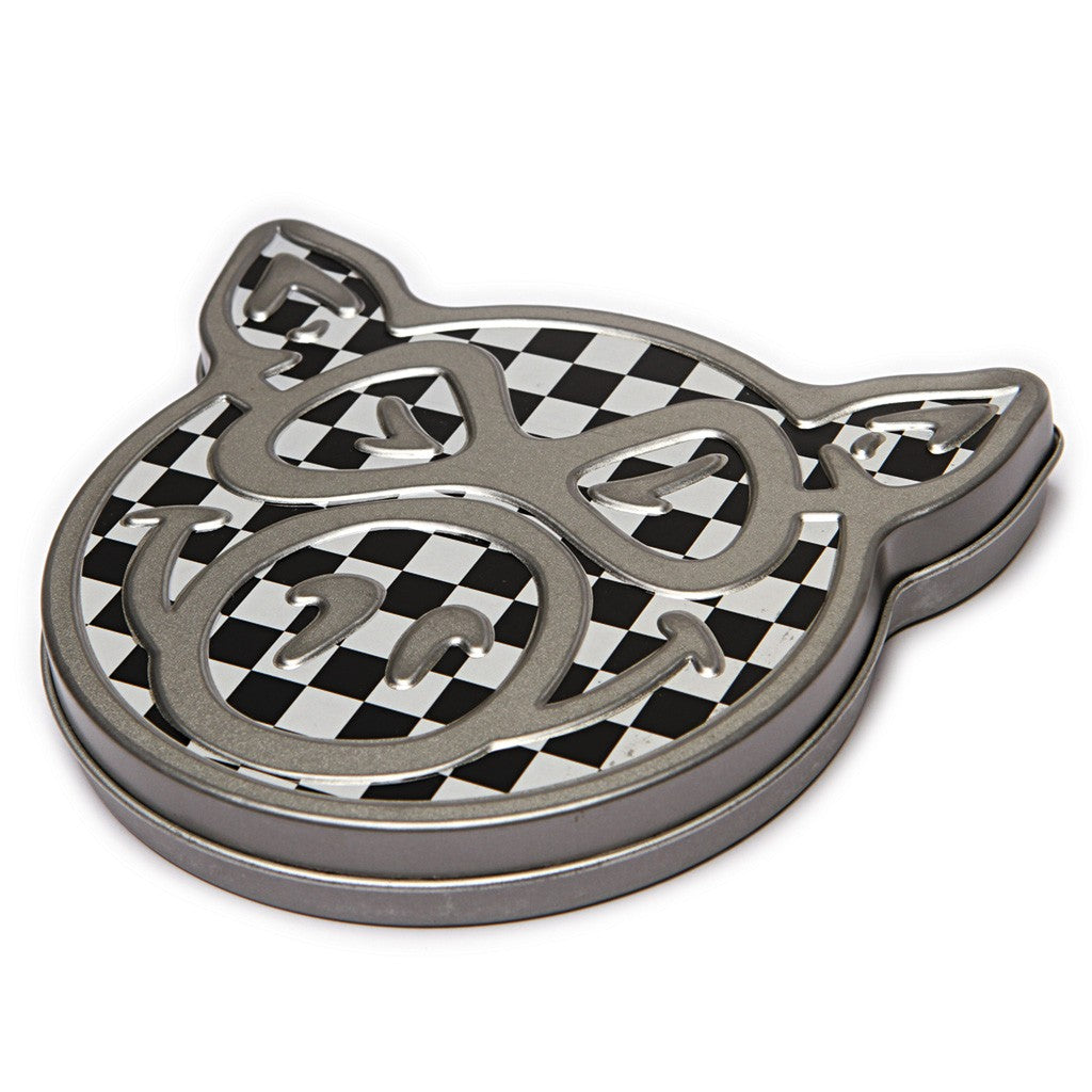 Rolamento Pig Wheels Checks - Preto / Branco