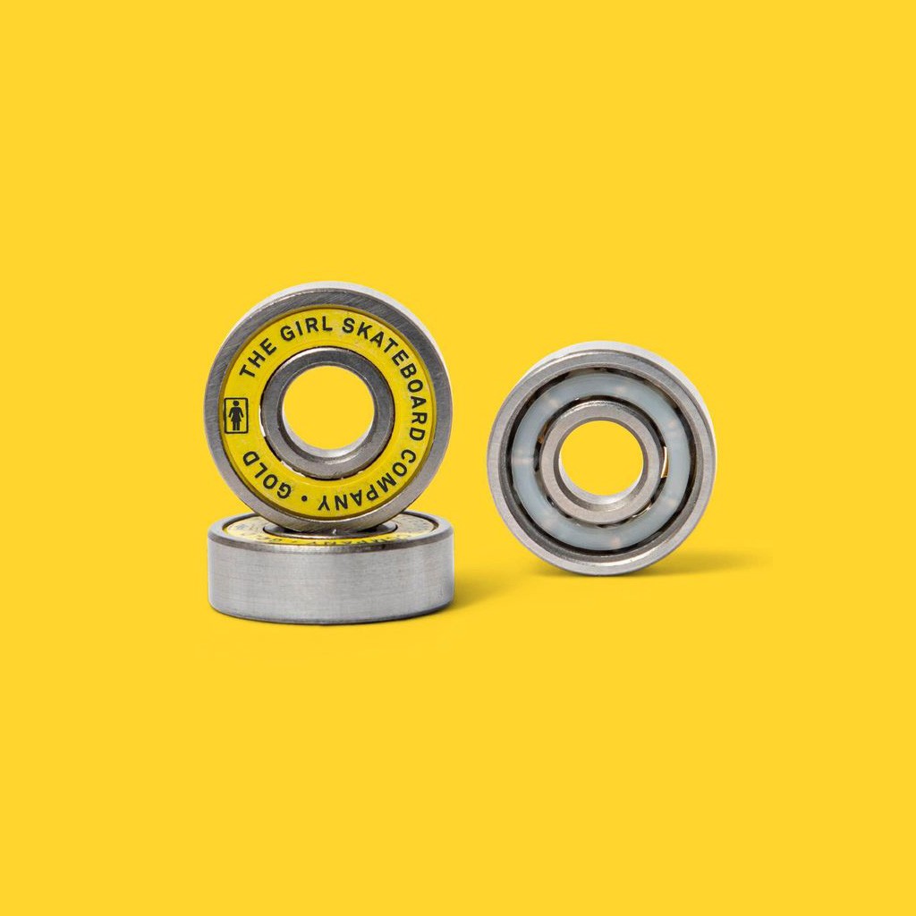 Rolamento Girl Skateboards Gold - Amarelo
