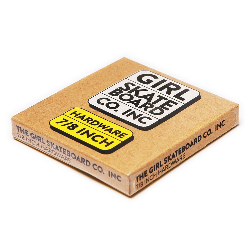 Parafuso de base Girl Skateboards Hardware 7/8 Inch - Preto