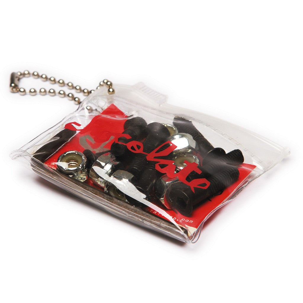 Parafuso de base Chocolate Skateboards Hardware 7/8 Inch - Preto