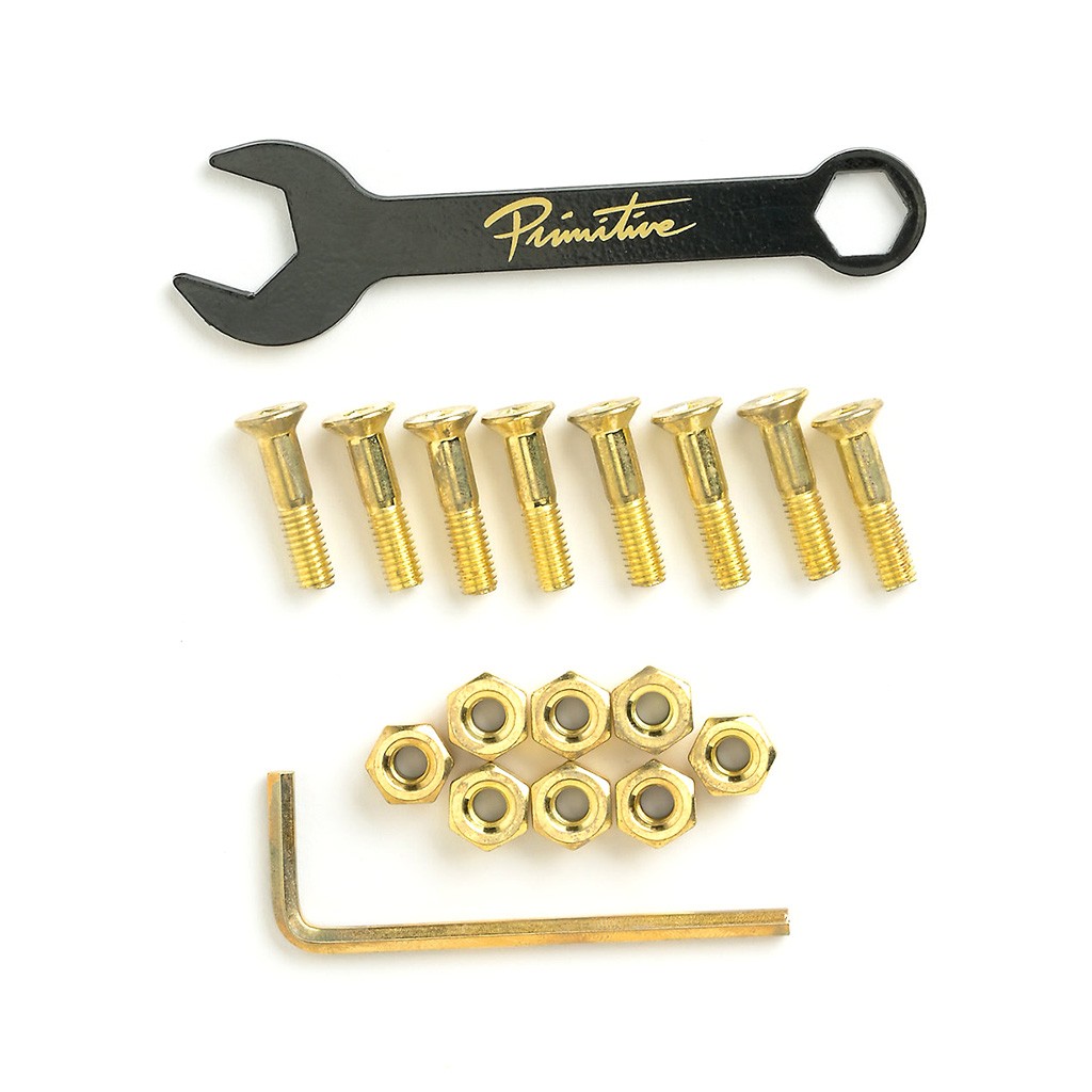 Parafuso de base Primitive Skateboarding Hardware Primitive - Dourado