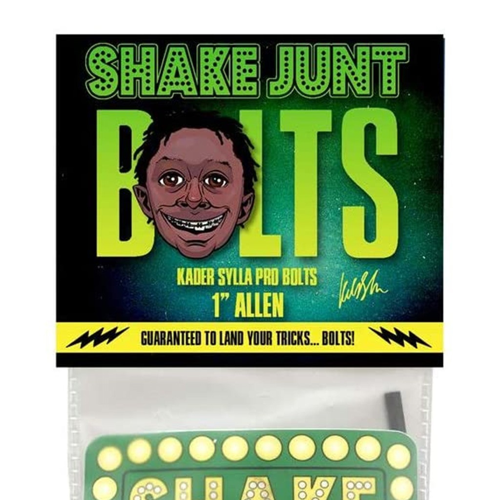 Parafuso de base Shake Junt Kader Sylla 1 Inch - Preto / Verde