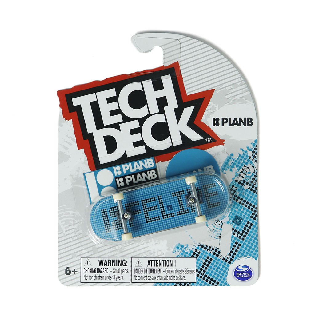 Skate de dedo Tech Deck Plan-B Felipe 96mm - Azul / Preto