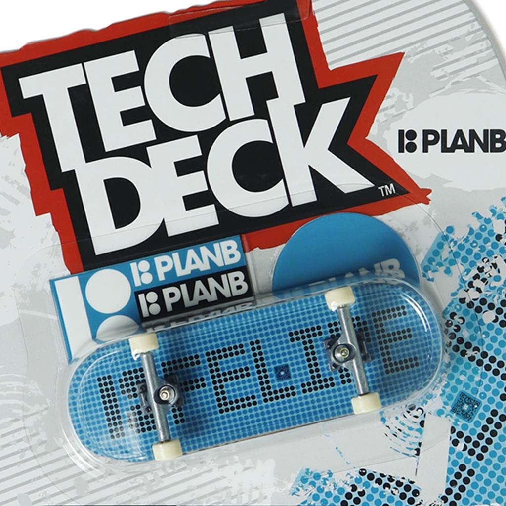 Skate de dedo Tech Deck Plan-B Felipe 96mm - Azul / Preto
