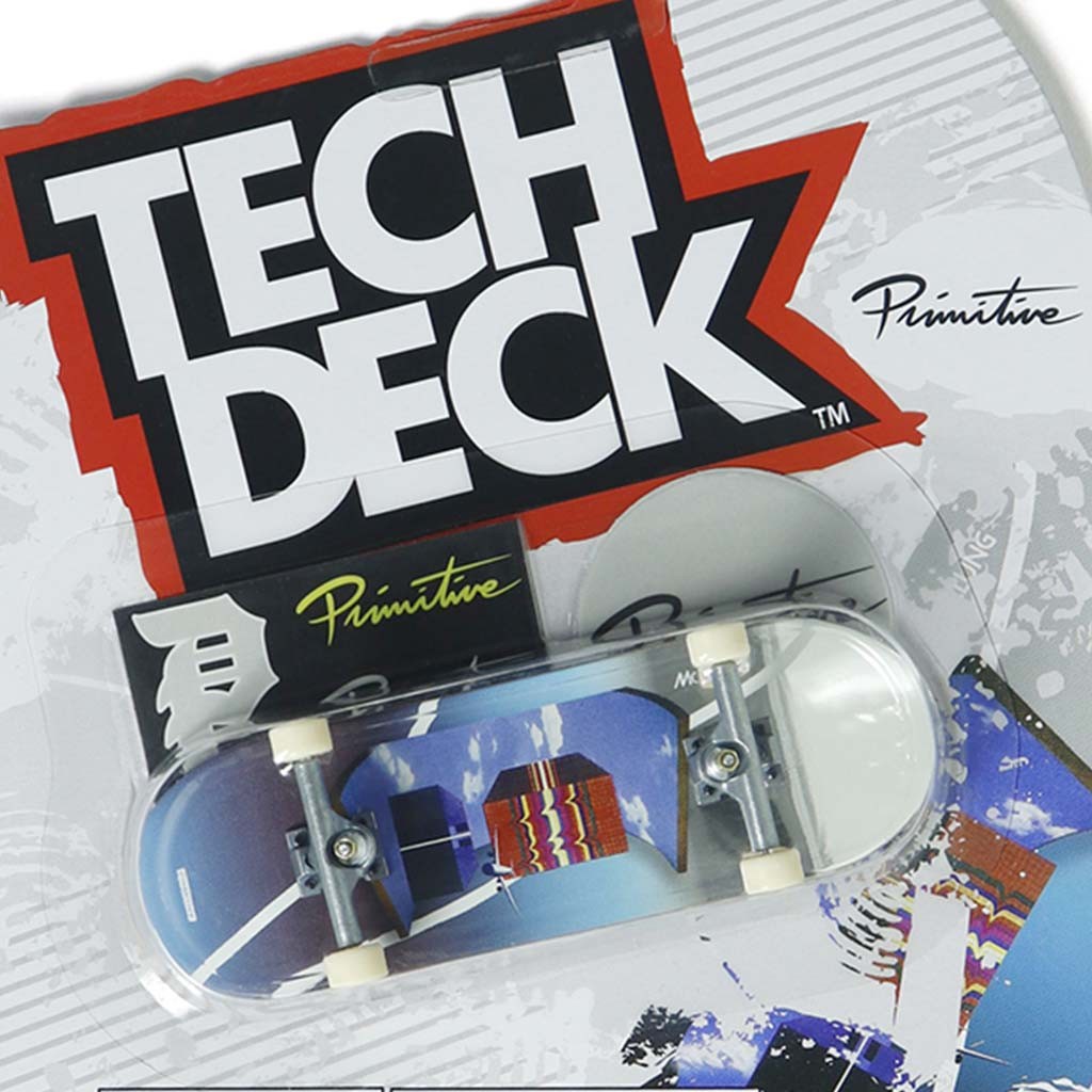 Skate de dedo Tech Deck Primitive 96mm - Azul / Prateado