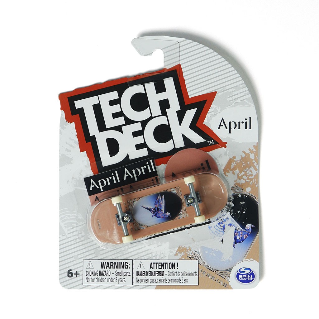 Skate de dedo Tech Deck April Yuto 96mm - Rosa