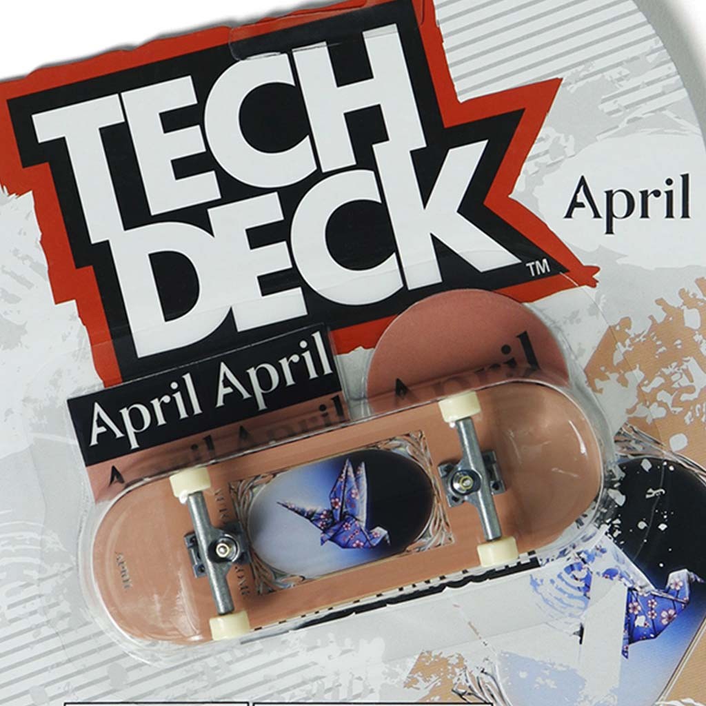 Skate de dedo Tech Deck April Yuto 96mm - Rosa